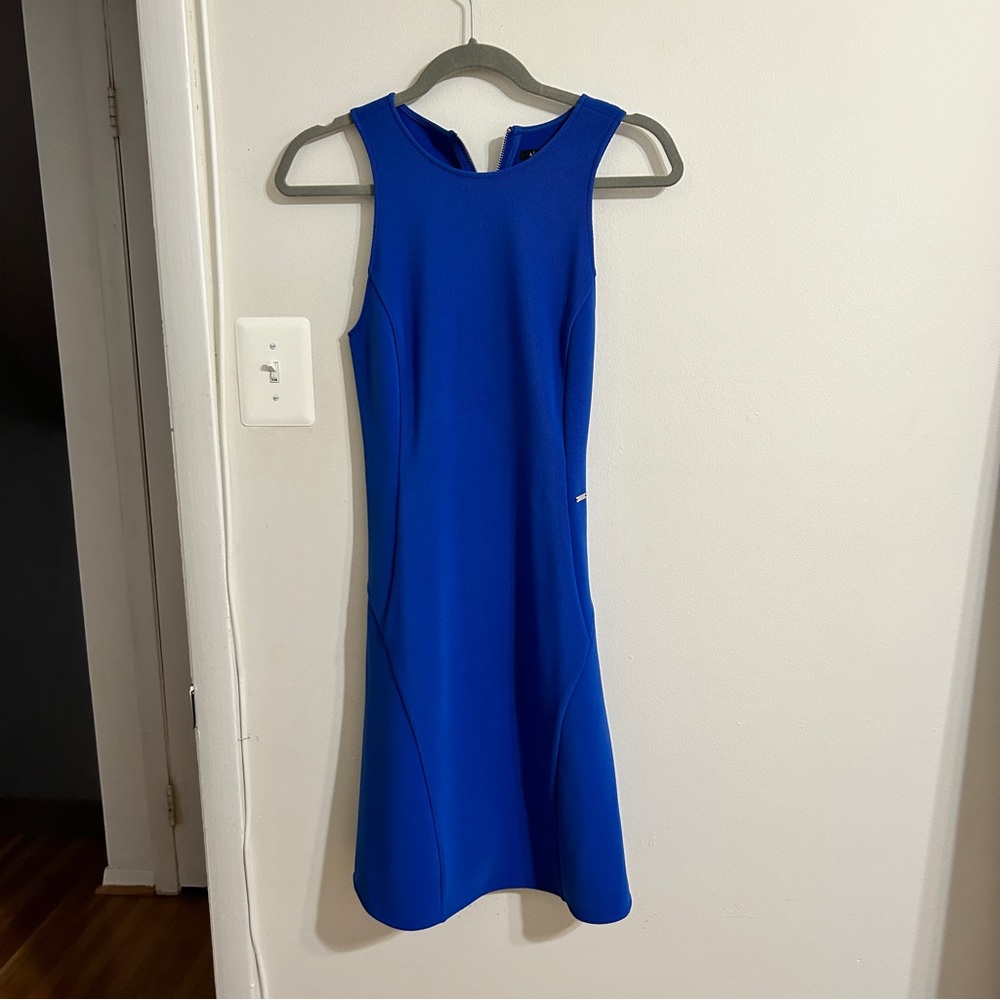 blue armani exchange dress